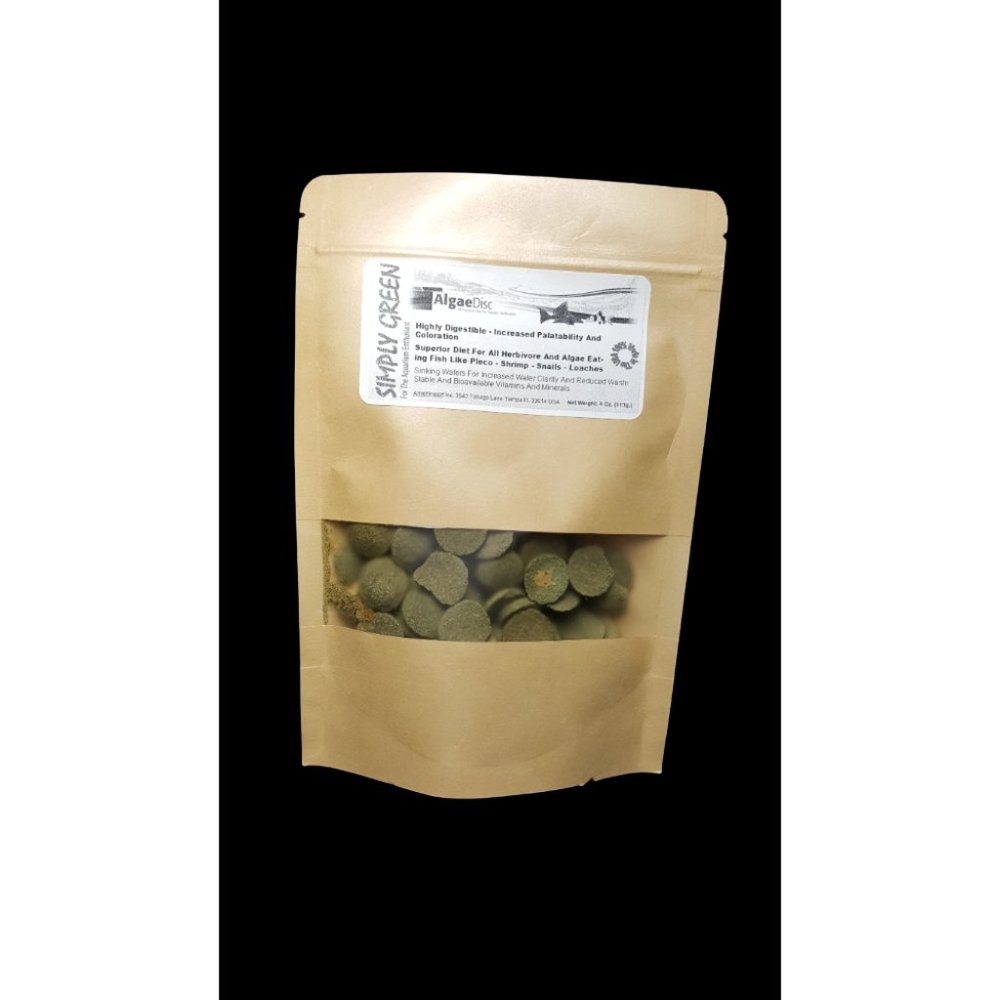 4 Oz. Premium Algae Wafers Plecos-Bottom Feeders-Shrimp